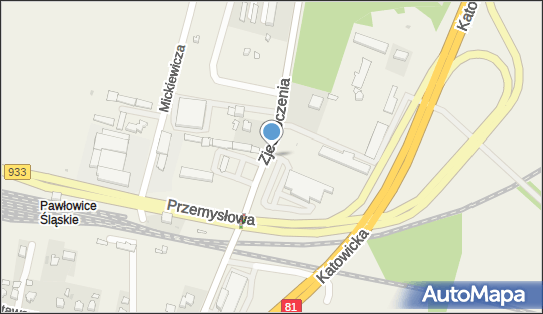 GLS - Punkt odbioru, Zjednoczenia 6A, Pawlowice 43-250