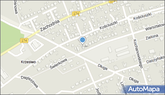 GLS - Punkt odbioru, WARSZTATOWA 25, Krzyz Wielkopolski 64-761