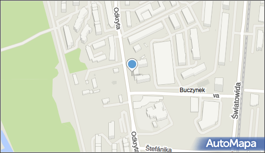 GLS - Punkt odbioru, Ul. Odkryta 24 Lok. U3 ., Warszawa 03-140