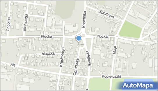 GLS - Punkt odbioru, Ogrodowa 2b, Płonsk 09-100