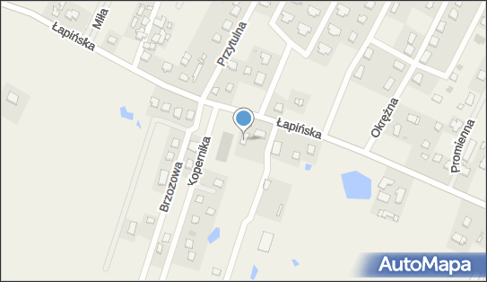 GLS - Punkt odbioru, Łapinska 26a, Przyjazn 83-331