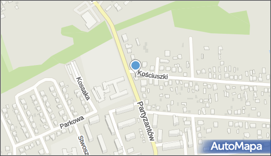 GLS - Punkt odbioru, Ul. Partyzantow 45, Miedzyrzec Podlaski 21-560