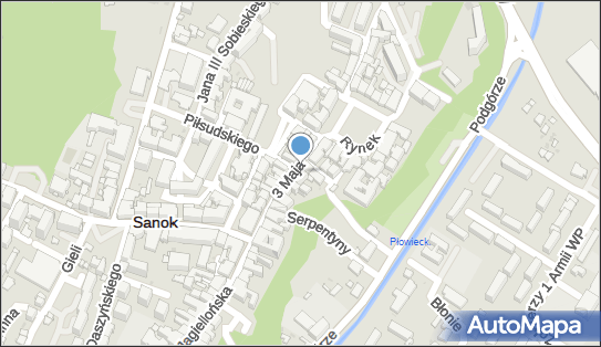 GLS - Punkt odbioru, 3 Maja 5, Sanok 38-500