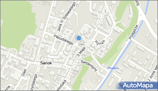 GLS - Punkt odbioru, PLAC SWIETEGO MICHALA 8, Sanok 38-500