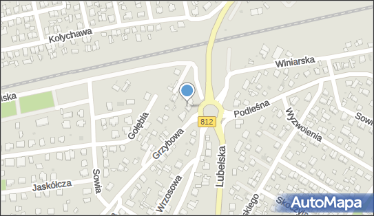 GLS - Punkt odbioru, Ul. Grzybowa 3, Biala Podlaska 21-500