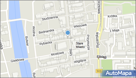 GLS - Punkt odbioru, Ul. Rybacka 23 - 24A, Elblag 82-300