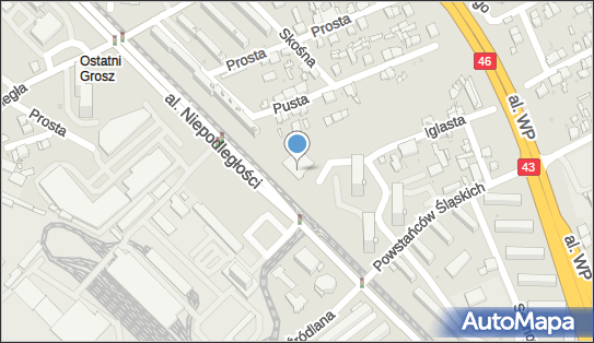 GLS - Punkt odbioru, NIEPODLEGLOSCI 31, Czestochowa 42-200