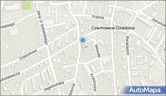 GLS - Punkt odbioru, Klasztorna 1, Czechowice-Dziedzice 43-502