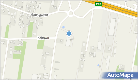 GLS - Punkt odbioru, Kwiatowa 1, Lyski, Choroszcz 16-070