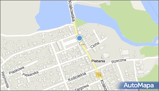 GLS - Punkt odbioru, Ul. Krakowska 4, Bialobrzegi 26-800