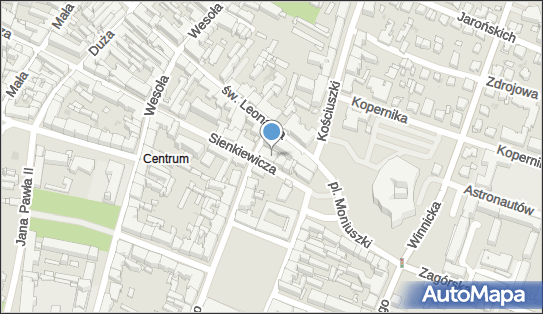 GLS - Punkt odbioru, SIENKIEWICZA 4a, Kielce 25-333