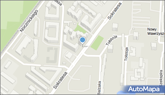 GLS - Punkt odbioru, SOKRATESA 11, Warszawa 01-909