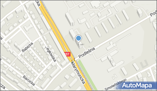 GLS - Punkt odbioru, Ul. Podlesna 52 Lok. Uz2, Warszawa 01-673