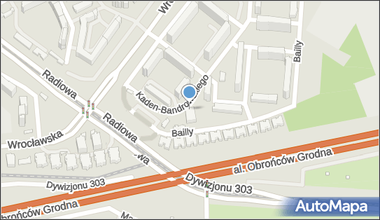 GLS - Punkt odbioru, Rosy Bailly 1C, Warszawa 01-494