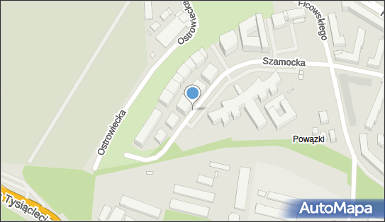 GLS - Punkt odbioru, Szamocka 8, Warszawa 01-748