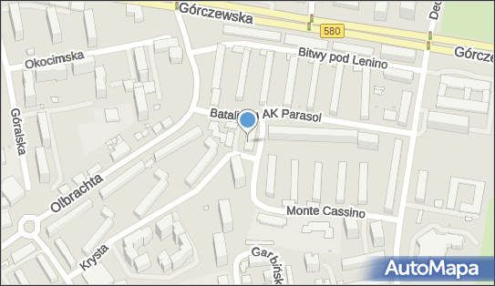 GLS - Punkt odbioru, Ul. Monte Cassino 13, Warszawa 01-121