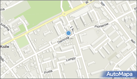 GLS - Punkt odbioru, Ul. Damrota 44-48, Kedzierzyn-Kozle 47-220