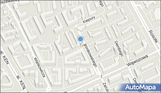 GLS - Punkt odbioru, Ul. Bronikowskiego 3, Warszawa 02-796