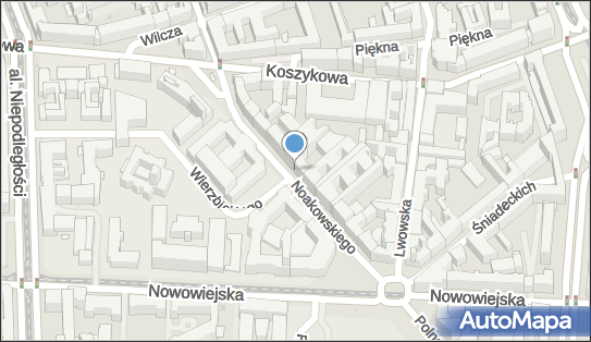 GLS - Punkt odbioru, Noakowskiego 14 Lok. Lu1, Warszawa 00-666