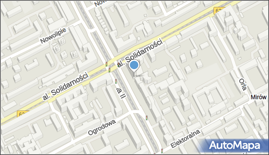 GLS - Punkt odbioru, Al. Solidarnosci 117, Warszawa 00-140