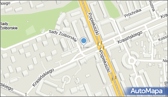 GLS - Punkt odbioru, Ks, Jerzego Popieluszki 11, Warszawa 01-595