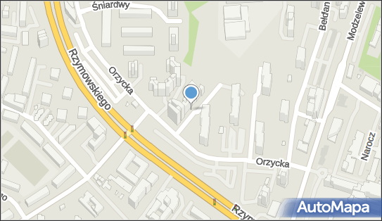 GLS - Punkt odbioru, Ul. Orzycka 6/4H, Warszawa 02-695