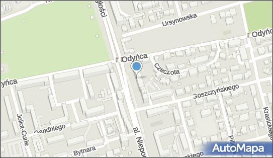 GLS - Punkt odbioru, NIEPODLEGLOSCI 76/78, Warszawa 02-626