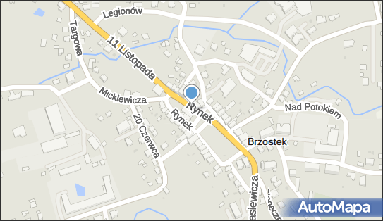 GLS - Punkt odbioru, RYNEK 39, Brzostek 39-230