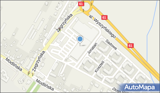 GLS - Punkt odbioru, ZEGRZYNSKA 7, Jablonna k. Warszawy 05-110