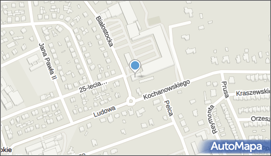 GLS - Punkt odbioru, BIALOSTOCKA 4, Wysokie Mazowieckie 18-200