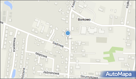 GLS - Punkt odbioru, Ul. Kasztanowa 15, Borkowo 80-180