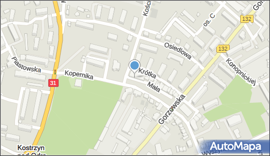 GLS - Punkt odbioru, KOPERNIKA 3-5, Kostrzyn Odrzanski 66-470