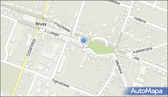 GLS - Punkt odbioru, PLAC JANA PAWLA II 2, Brusy 89-632