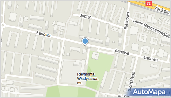 GLS - Punkt odbioru, Ul. Lanowa 14A, Lodz 91-103