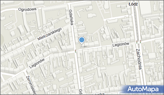 GLS - Punkt odbioru, LEGIONOW 33, Lodz 91-069