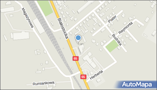 GLS - Punkt odbioru, Ul. Białostocka 83B lok.1L, Mońki 19-100