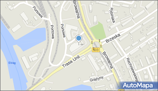 GLS - Punkt odbioru, Browarna 75, Elblag 82-300