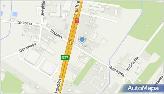 GLS - Punkt odbioru, Rejonowa 41, Wola Mrokowska, Mroków 05-552