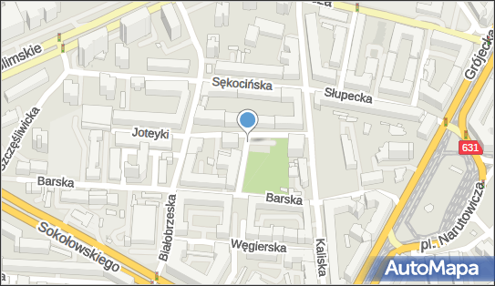 GLS - Punkt odbioru, Ul. Joteyki 3 Lok. U1, Warszawa 02-317