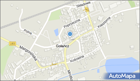 GLS - Punkt odbioru, Rynek 10, Golancz 62-130