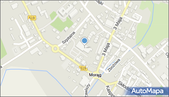 GLS - Punkt odbioru, Dabrowskiego 10, Morag 14-300