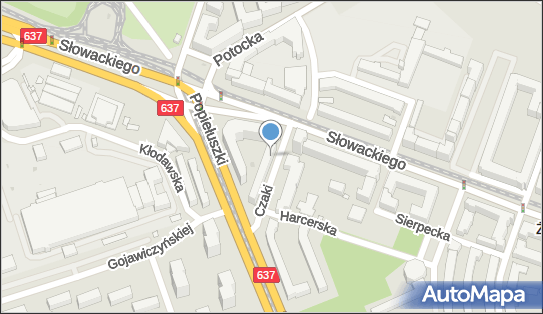 GLS - Punkt odbioru, Hanki Czaki 4 Lok. 2 I 2 Lok. 1, Warszawa 01-588