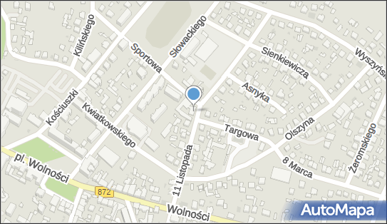 GLS - Punkt odbioru, Ul. 11 Listopada 11, Nisko 37-400