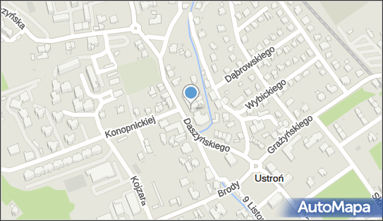 GLS - Punkt odbioru, Ul. Daszynskiego 14, Ustron 43-450