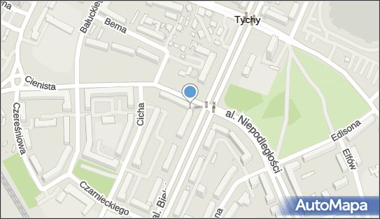 GLS - Punkt odbioru, Ul. Cienista 1-7, Tychy 43-100