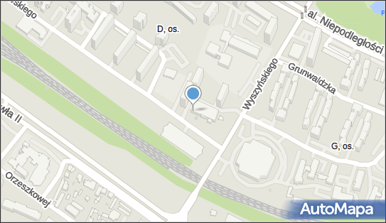 GLS - Punkt odbioru, Ul. Dabrowskiego 95, Tychy 43-100