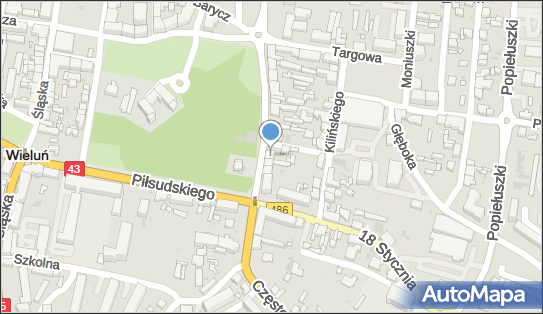 GLS - Punkt odbioru, KRAKOWSKIE PRZEDMIESCIE 12, Wielun 98-300