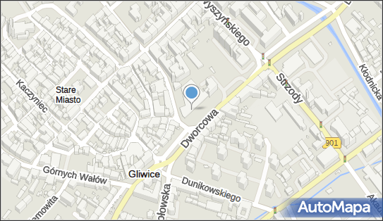 GLS - Punkt odbioru, Ul. Dworcowa 25, Gliwice 44-100