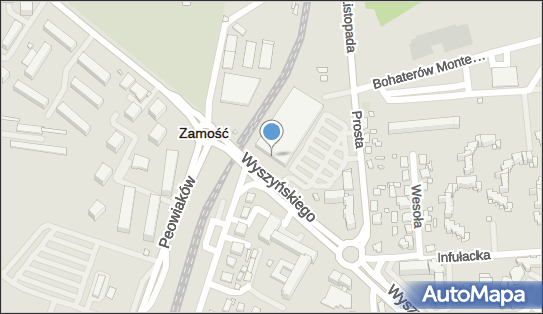 GLS - Punkt odbioru, WYSZY?SKIEGO 1, Zamosc 22-400