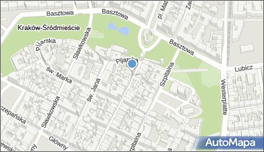 GLS - Punkt odbioru, Ul. Florianska 38, Krakow 31-021